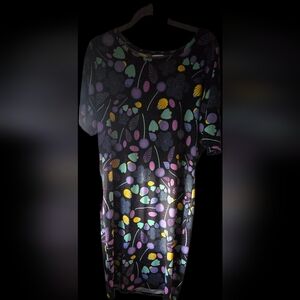 LuLaRoe Multicolor Abstract Dress